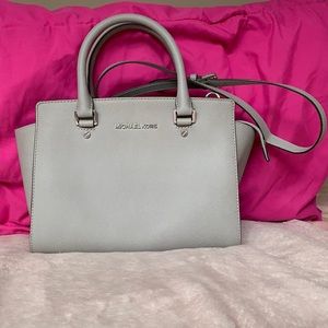 Michael Kors medium “Selma” crossbody satchel purse